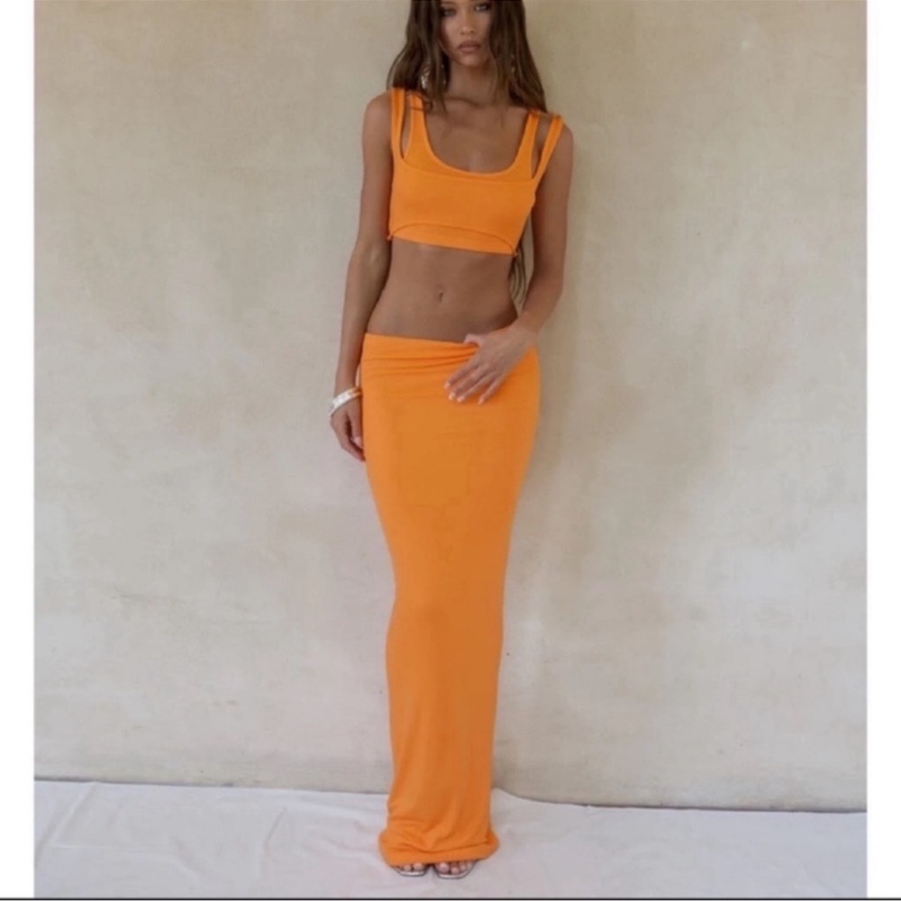 MAXI SKIRT SET